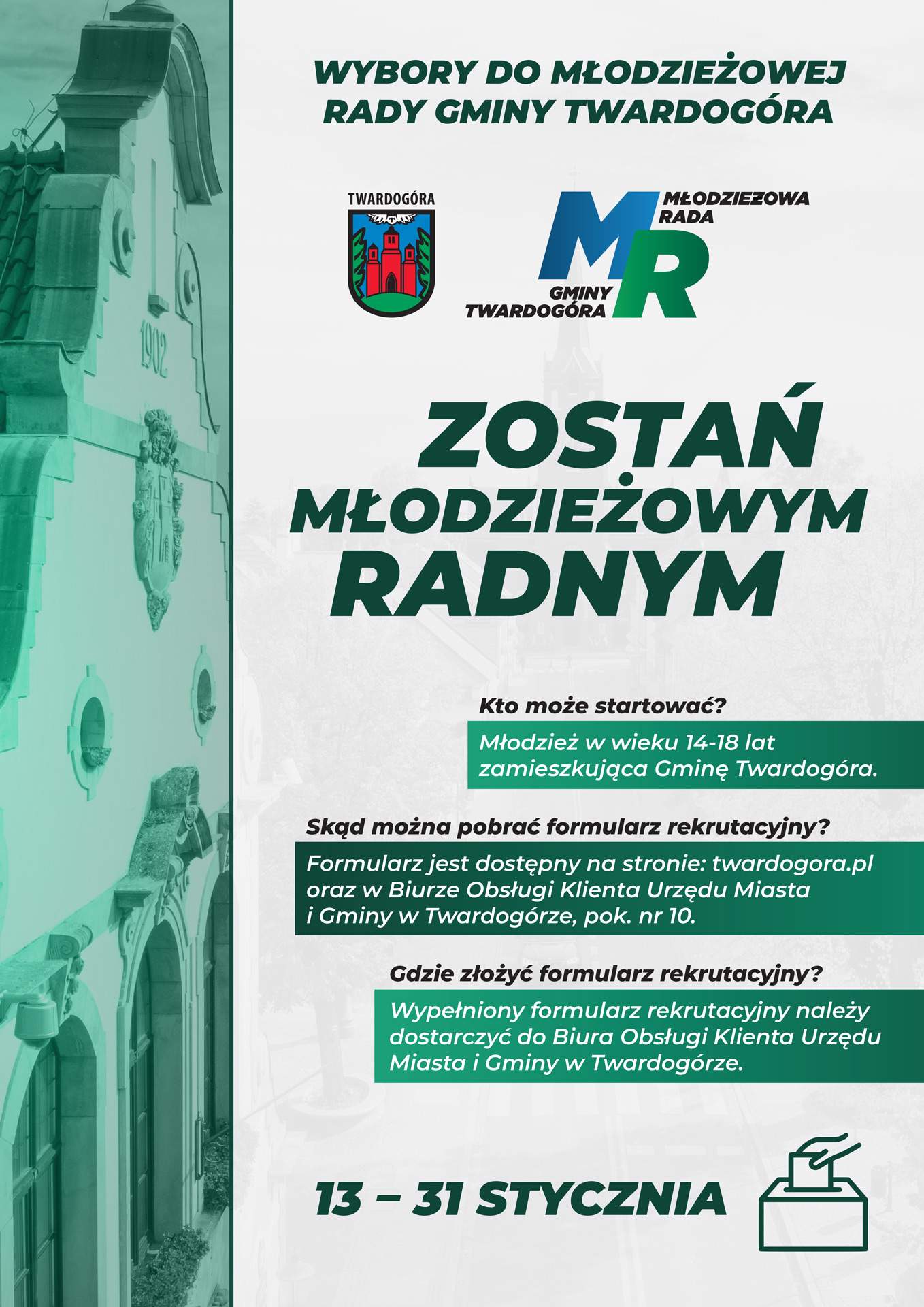 Zostań młodzieżowym radnym!