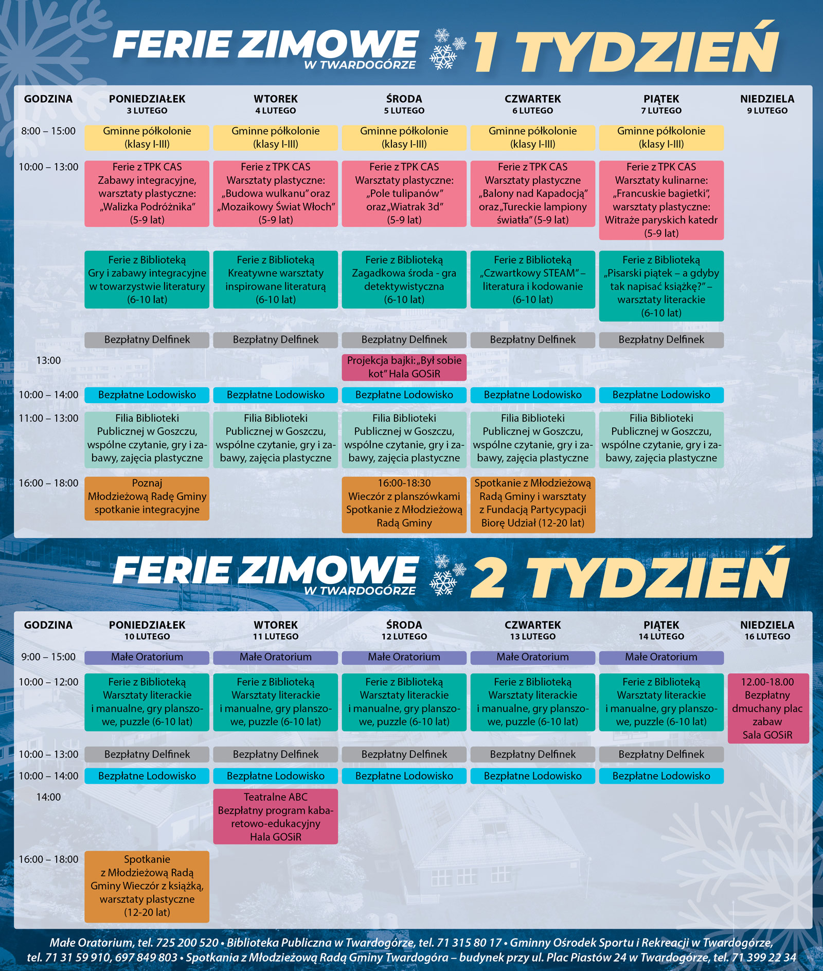Ferie w Twardogórze