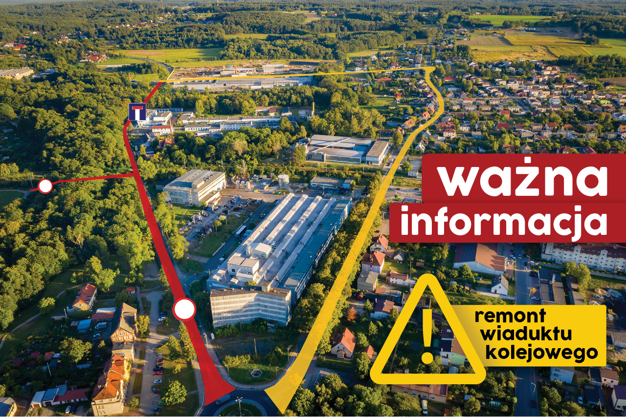 Uwaga - utrudnienia w ruchu