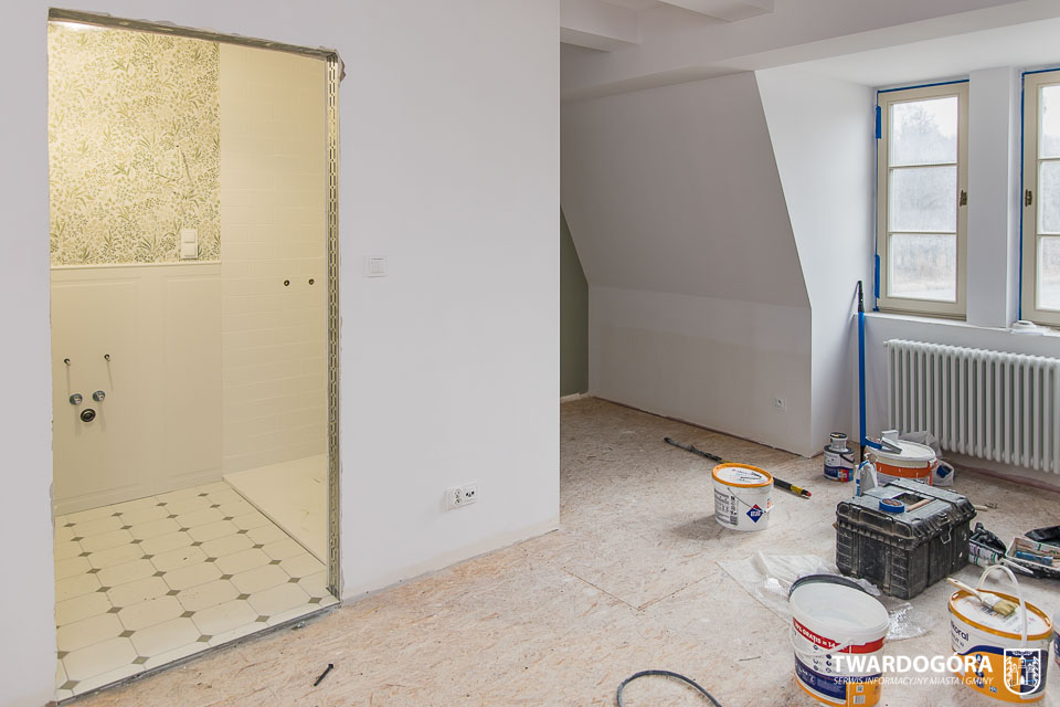 Adaptacja łącznika w Pałacu Goszcz Adaptacja łącznika w Pałacu Goszcz