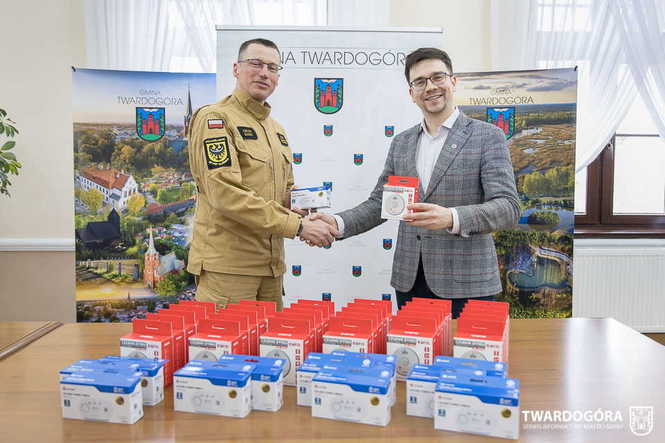 Czujki dla najbardziej potrzebujących mieszkańców Czujki dla najbardziej potrzebujących mieszkańców