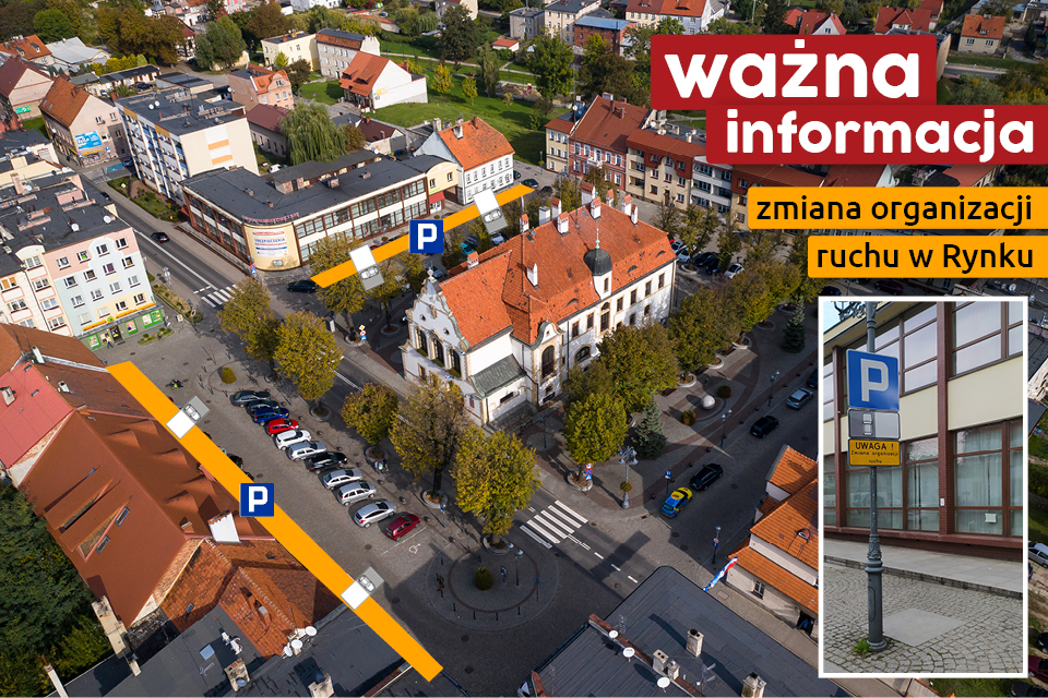 Uwaga - zmiana organizacji ruchu w Rynku