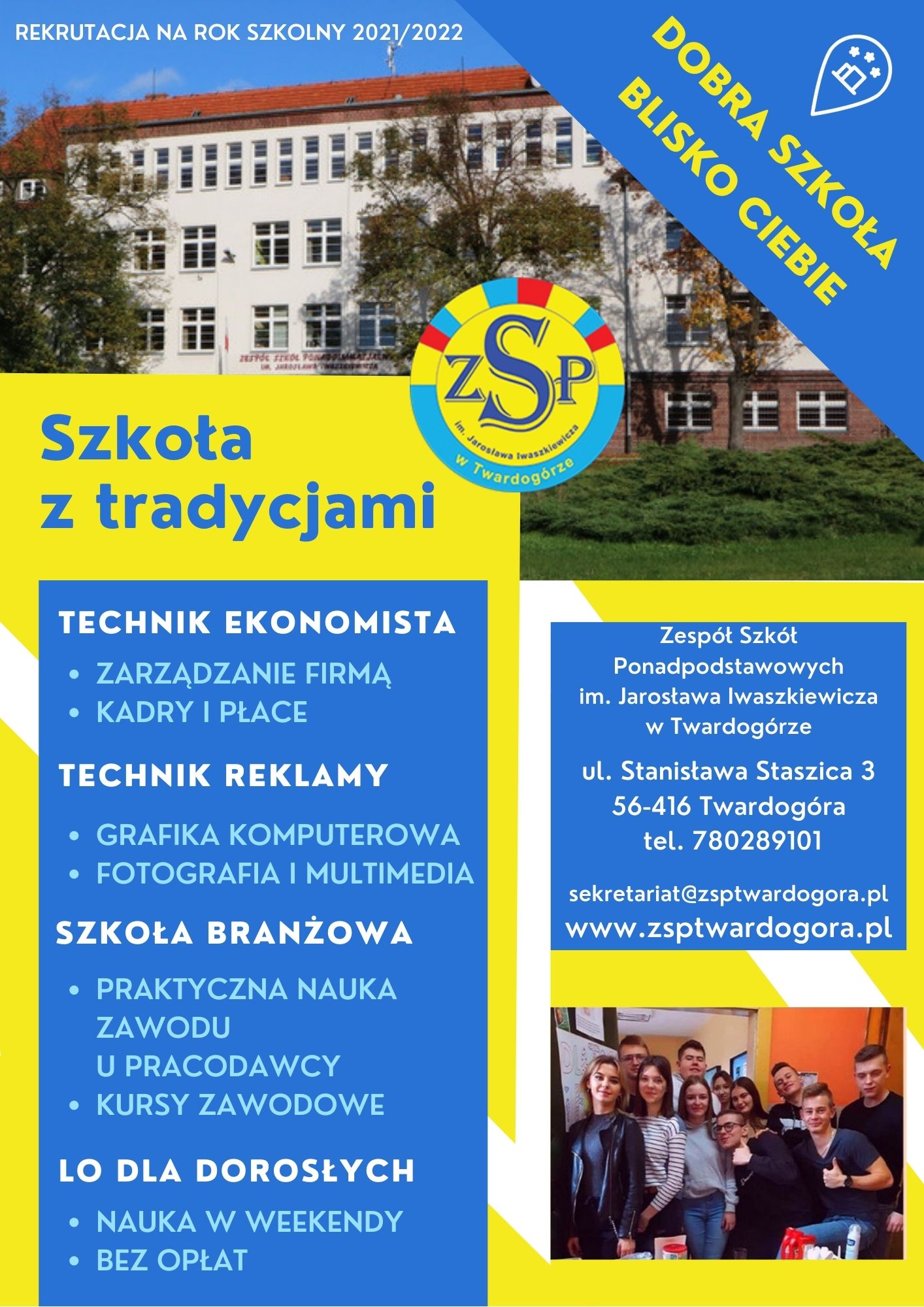 Rekrutacja do ZSP w Twardogórze