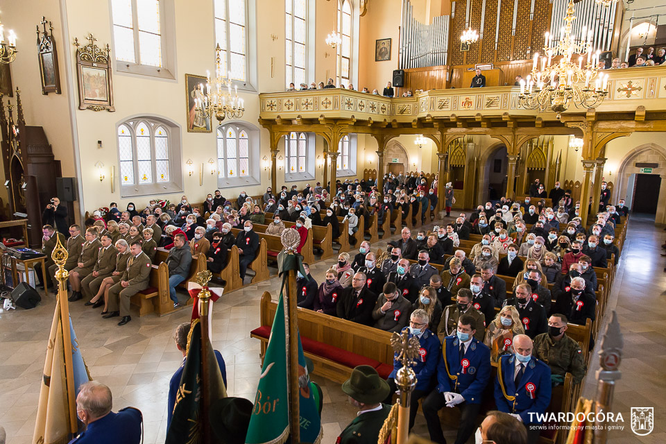 Twardogórskie obchody Narodowego Święta Niepodległości - uroczysta msza święta