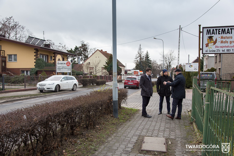 Rozmawiano także o zagospodarowaniu pasów zieleni przy ulicy Wielkopolskiej