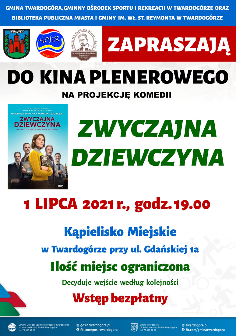 Kino plenerowe - Zwyczajna dziewczyna
