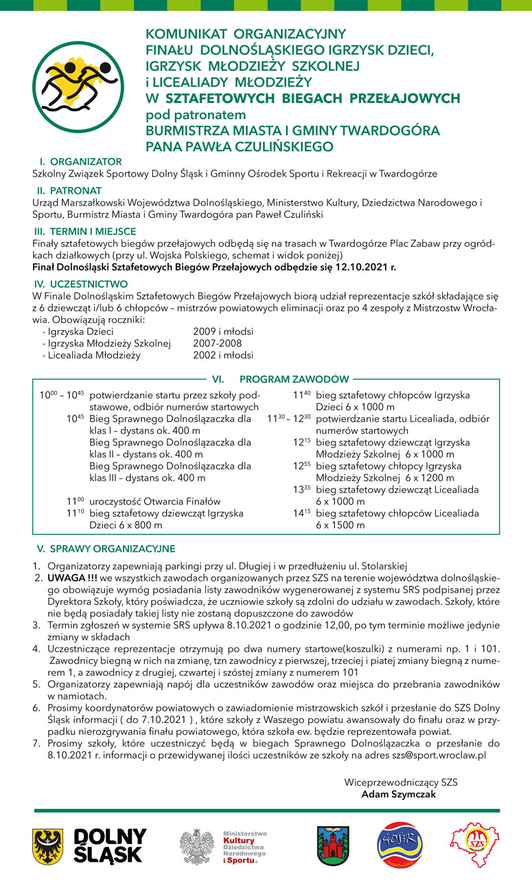 Sztafetowe biegi przełajowe Sztafetowe biegi przełajowe