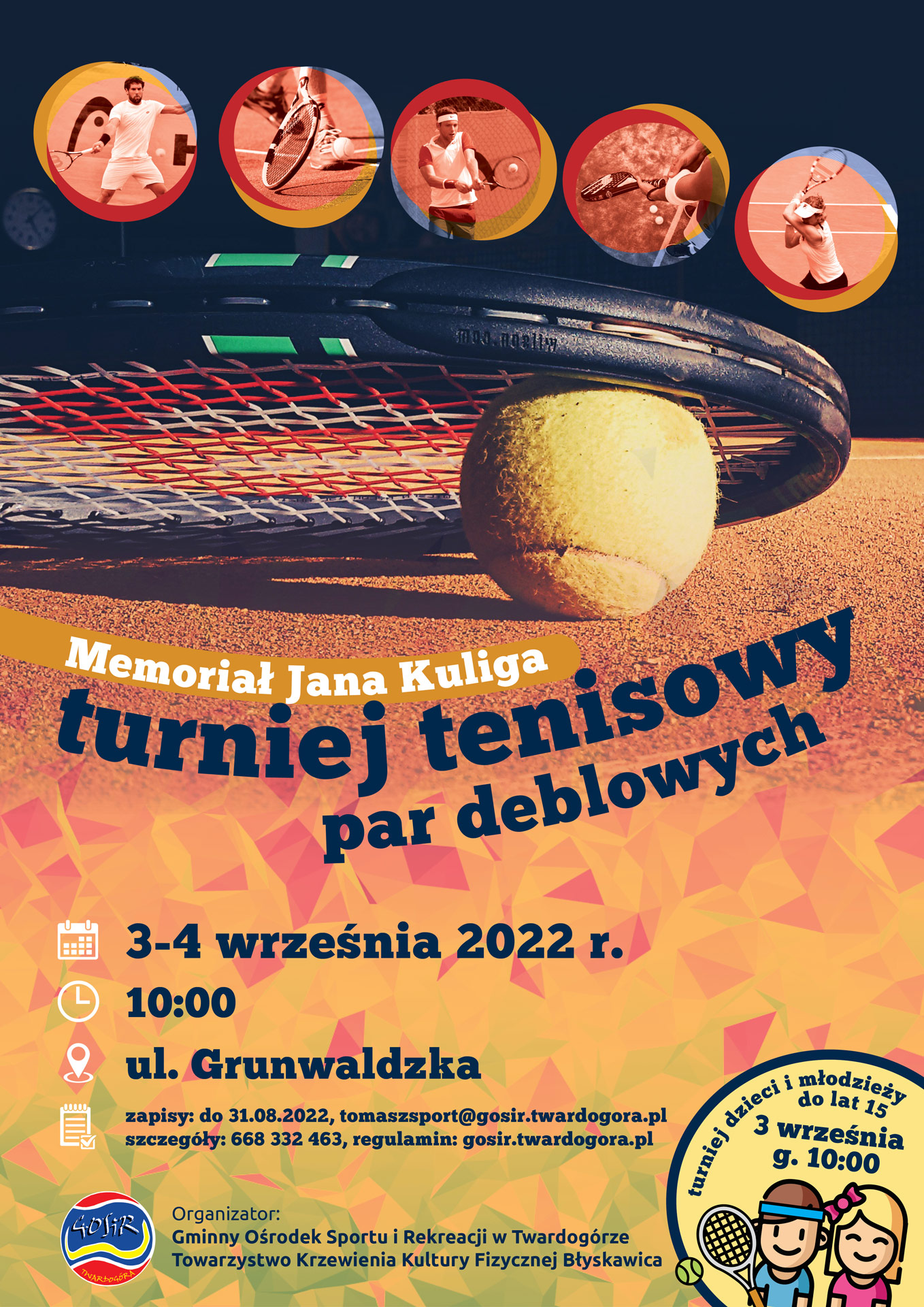 Turniej tenisowy par deblowych