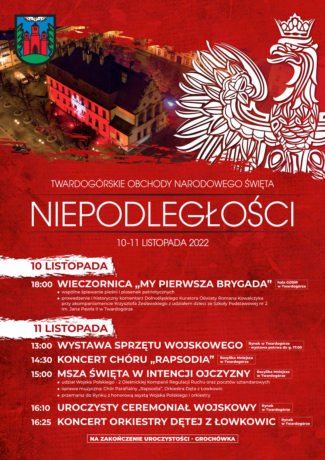 Twardogórskie obchody Narodowego Święta Niepodległości Twardogórskie obchody Narodowego Święta Niepodległości