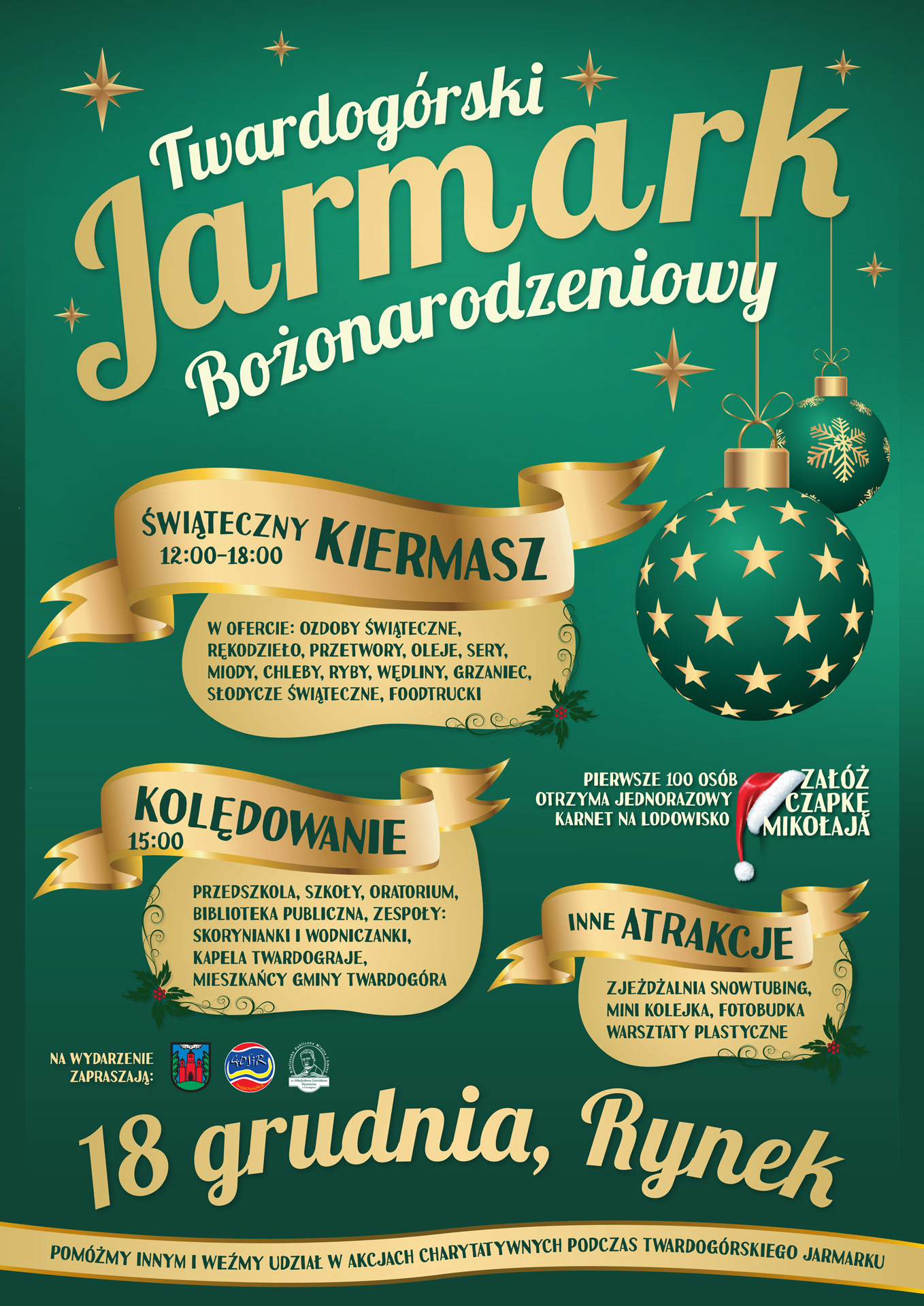 Twardog&oacute;rski Jarmark Bożonarodzeniowy