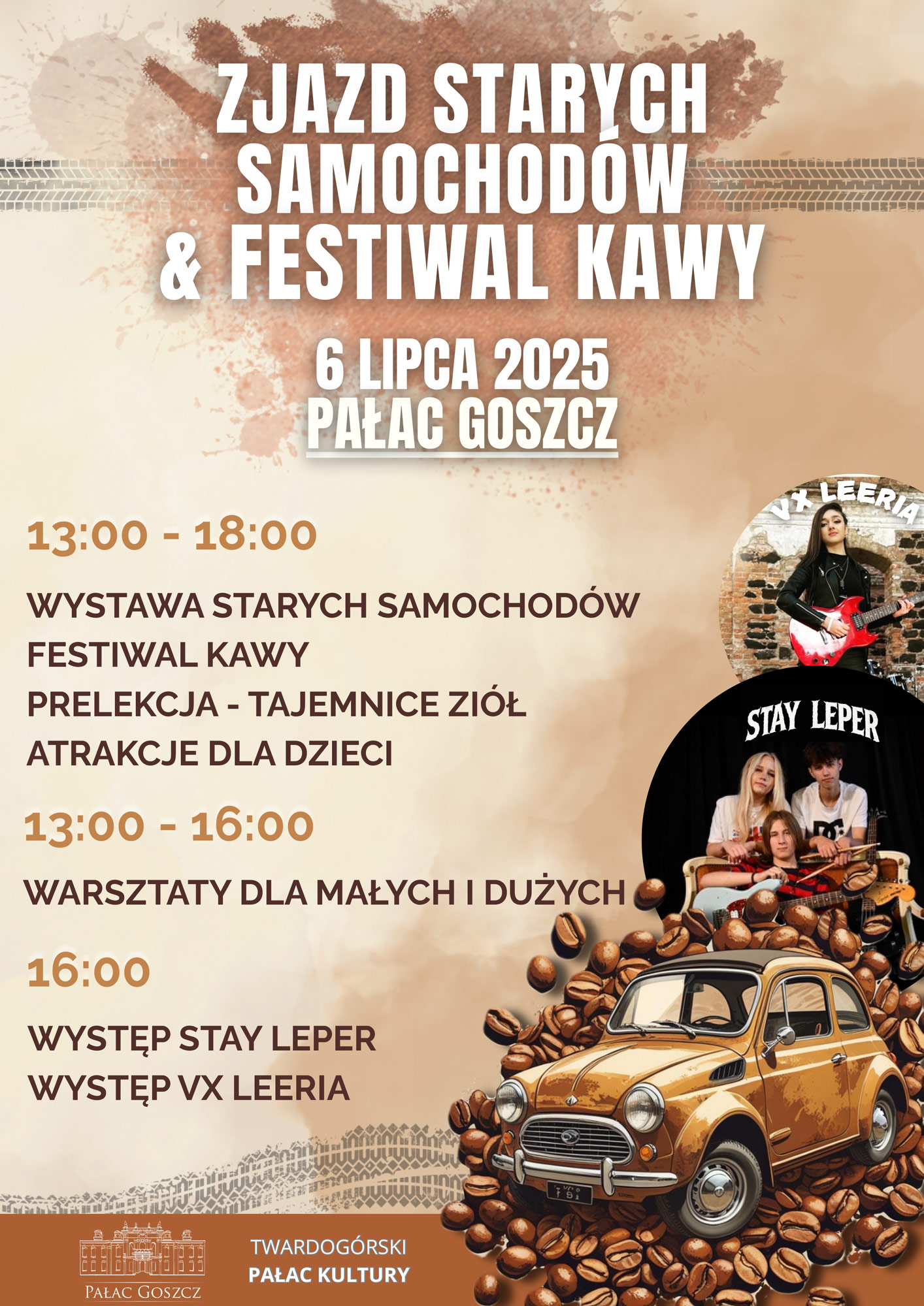 Zjazd starych samochodów i Festiwal kawy