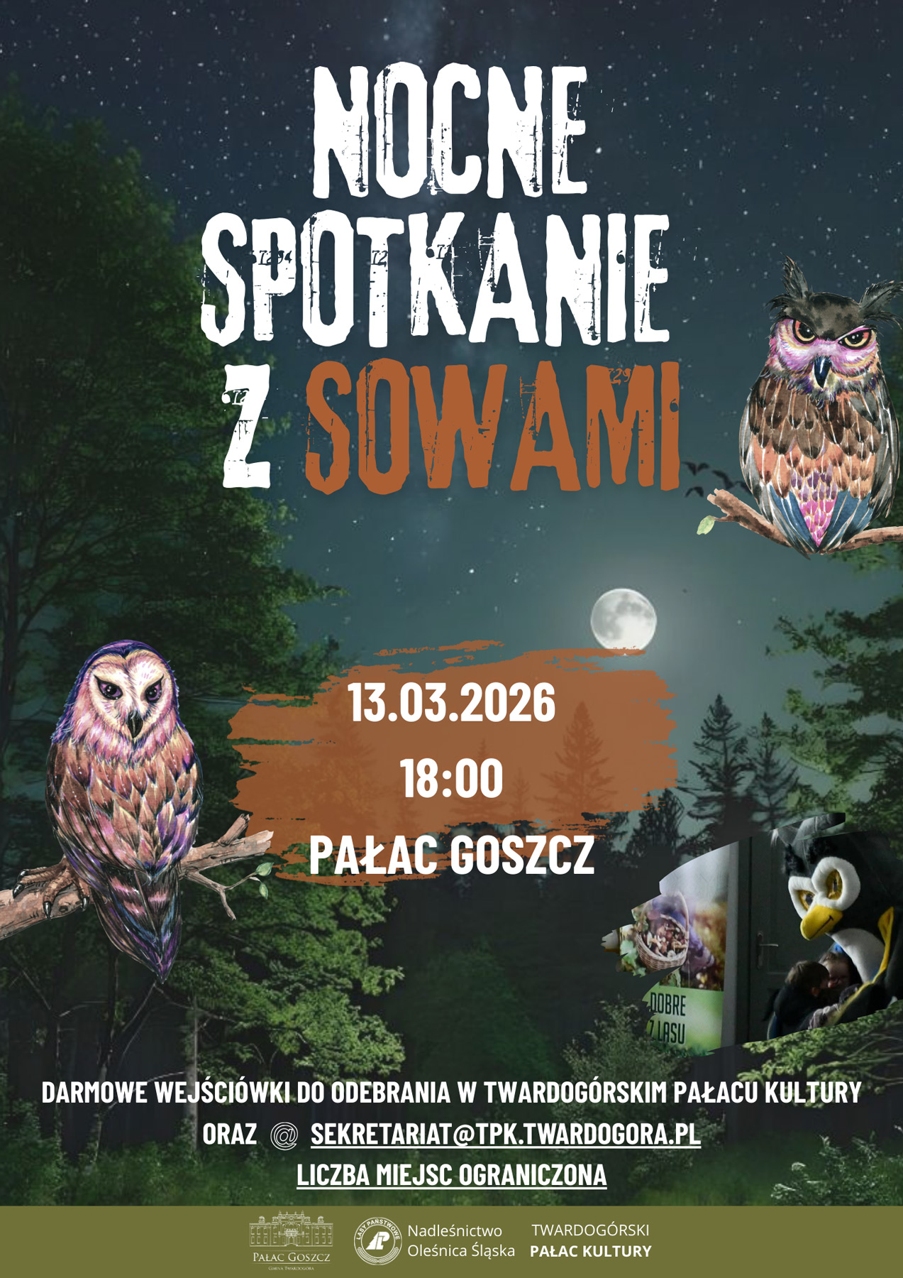 Nocne spotkanie z sowami